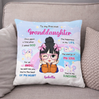 Personalized Gift For Granddaughter You Are My Sunshine Pillow  724087