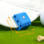 Personalized 3D Printed Magnetic Golf Ball Marker Hat Clip Golf Tees Holder Gift for Golf Lovers