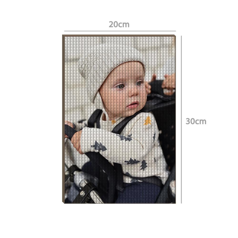 Pintura de diamantes 5D personalizada sin marco - 7 colores