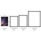 Customized Name Picture Frames Father's Day Wood Photo Frames Gift For Dad