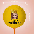 Custom Happy Birthday Balloons Personalized Face Balloon Decoration for Birthday