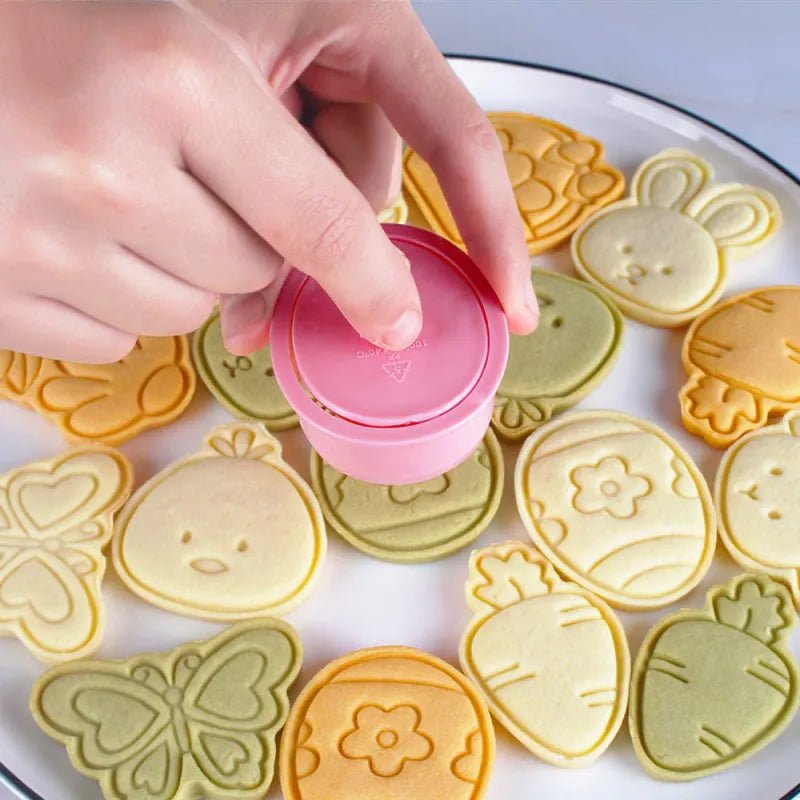 Easter Cookie Cutters 3D Printing Cookie Cutter Set Biscuit Cutter Kitchen Gift - DiyGiftly