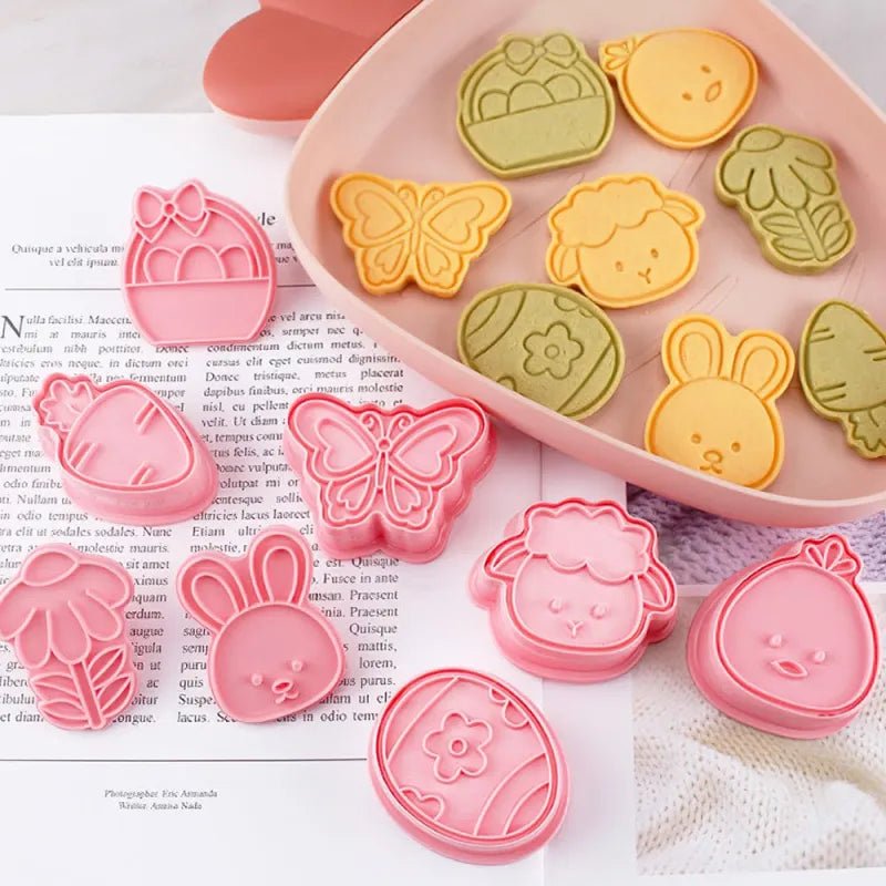 Easter Cookie Cutters 3D Printing Cookie Cutter Set Biscuit Cutter Kitchen Gift - DiyGiftly