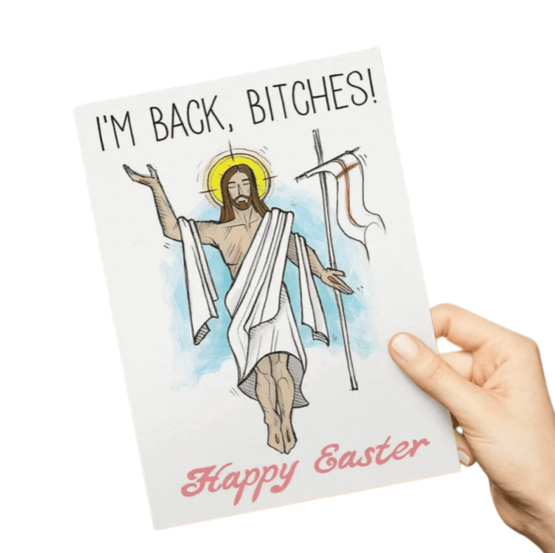 Easter Theme Greeting Card – Thoughtful Spring Gift for Loved Ones - DiyGiftly