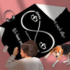 Personalized Infinity Love Name Blanket Custom Blanket