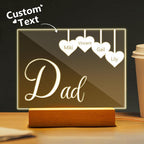 thoughtful custom gift for dad with custom detail