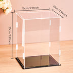 personalized bobblehead bring joy desk figurine character dustproof clear acrylic display display