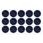 Personalized Thank You Stickers Round Wedding Birthday Favor labels for Gifts