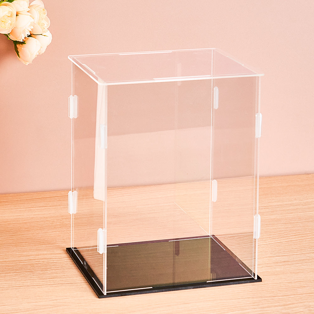 custom bobblehead gift bring joy desk figurine character dustproof clear acrylic display detail