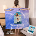Custom Bath Towel Dress Starry Sky Bathing Beach Spa Bathrobe