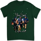 Editable Football Mascot T-Shirt, 90s T-Shirt Photo Collage 740636 - DiyGiftly