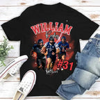 Editable Football Mascot T-Shirt, 90s T-Shirt Photo Collage 740636 - DiyGiftly