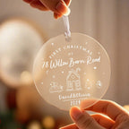 personalized acrylic ornament keepsake as a housewarming gift