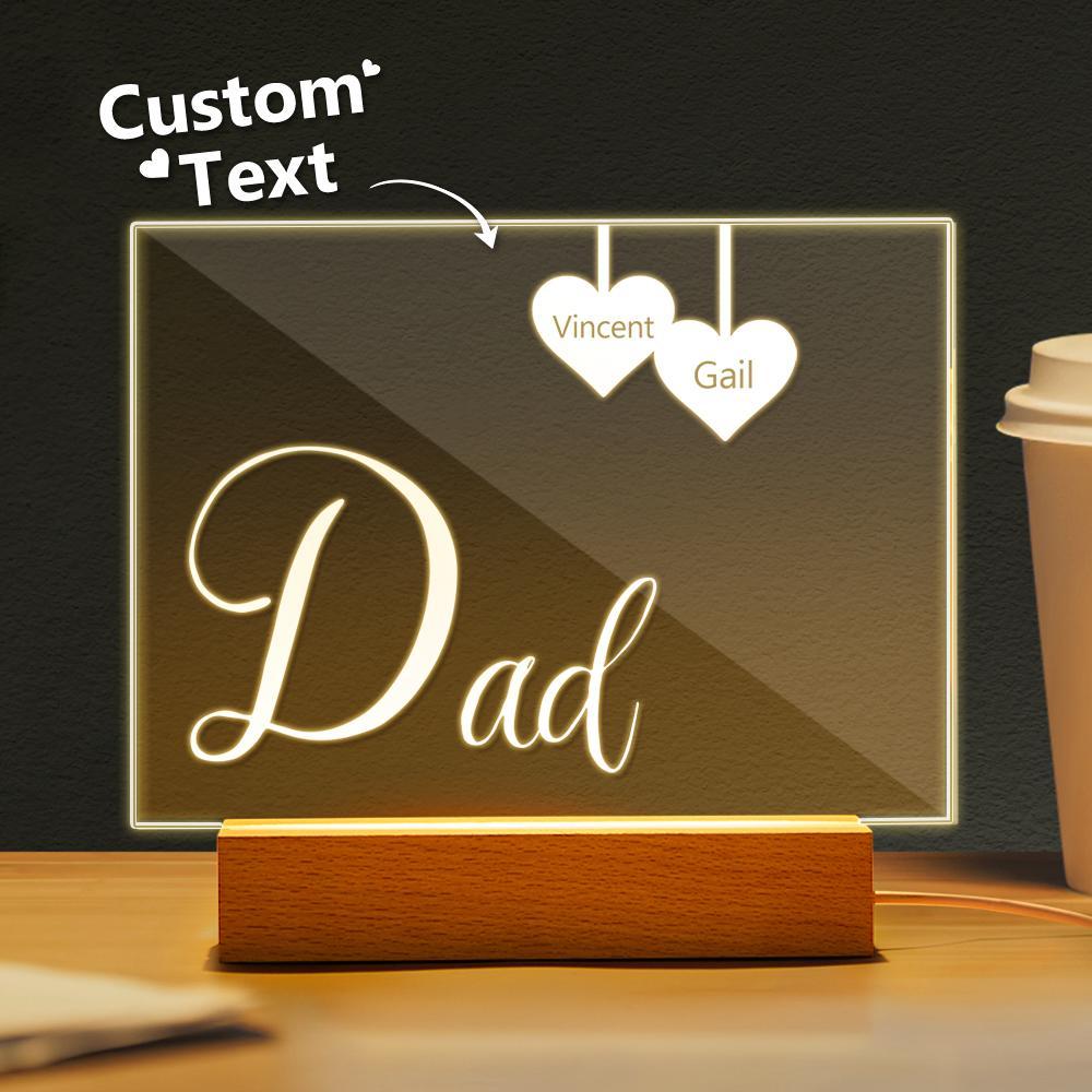 personalized custom gift for dad with precision engraved detail