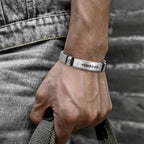 bracelet custom engraved everyday keepsake gift for boyfriend