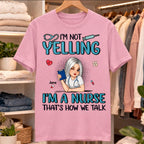personalized nurse t shirt and hoodie for casual outings