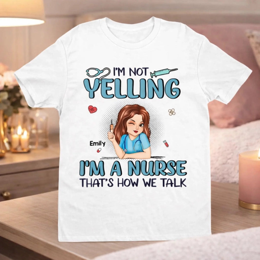 personalized nurse t shirt and hoodie for everyday wear
