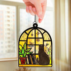 Every Cat Is My Best Friend – Personalized Cat Window Suncatcher Ornament 1059722 - DiyGiftly