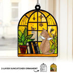 Every Cat Is My Best Friend – Personalized Cat Window Suncatcher Ornament 1059722 - DiyGiftly
