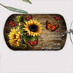 Every day is a New Beginning take a deep breath and Start Again - Personalized Keychain 738636 - Y - DiyGiftly