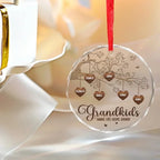 Every House Needs A Grandmother In It - Family Personalized Custom Circle Glass Ornament - Christmas Gift For Grandma 685877 - DiyGiftly