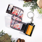 personalized film roll keychain custom baby photo camera keepsake gift for new parents