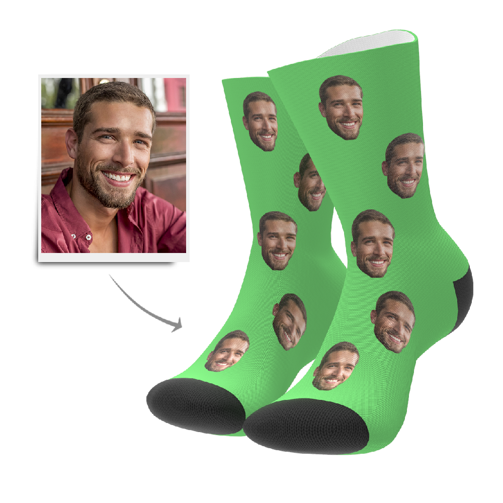 photo socks comfortable daily style everyday wear gift for boyfriend