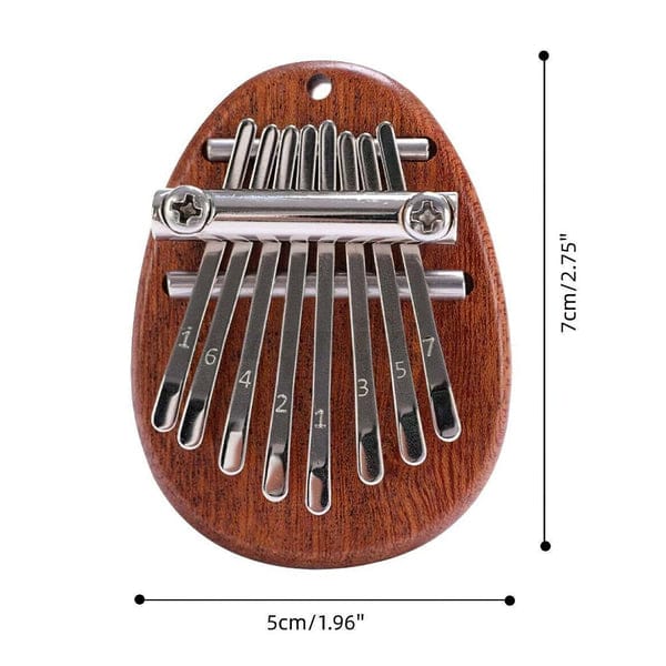 Custom Kalimba Thumb Piano 8 Keys Mini Thumb Piano