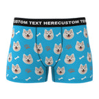 personalized face photo mens underwear gift for boyfriend