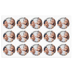 Personalized Thank You Stickers Round Wedding Birthday Favor labels for Gifts