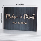 Personalized Wedding Sign Wedding Welcome Sign for Wedding Entrance