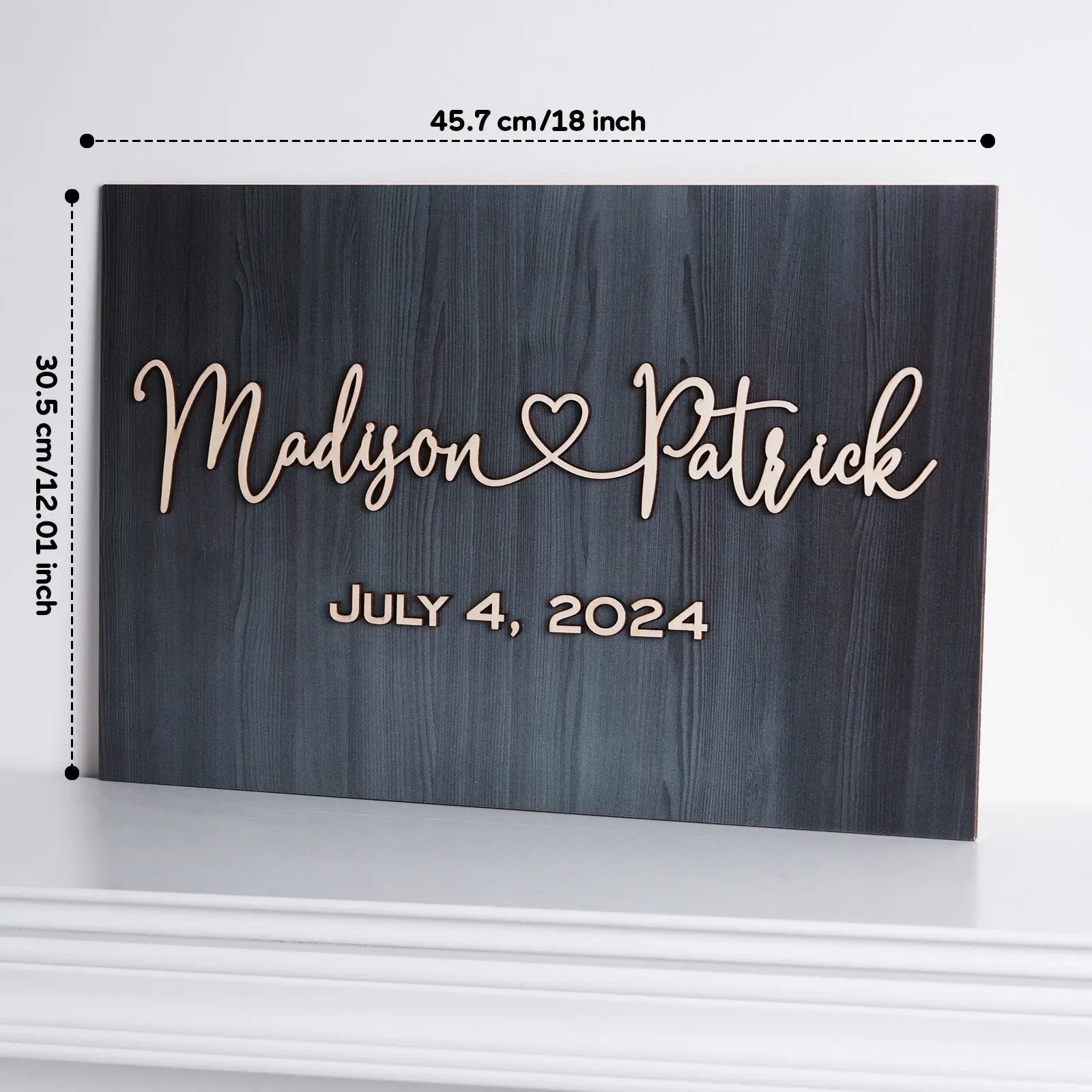 Personalized Wedding Sign Wedding Welcome Sign for Wedding Entrance