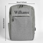 Personalized Name Backpack College School Computer Bag Gift for for Men or Women Fits 15.6 Inch Notebook Back to School Gift