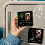 Engraving Text Music Fridge Magnet Personalised Photo Fridge Magnet Can Play Songs Gifts for Her