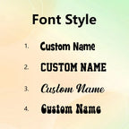 Custom Puff Print Trucker Hat Personalized Name Light-changing Foam Trucker Caps Back to School Gift