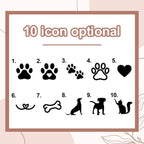 window hanging decor personalized dog memorial suncatcher ornament