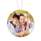 Custom Photo Round Air Fresheners Car Hanging Accessories Air Freshener for Decoration