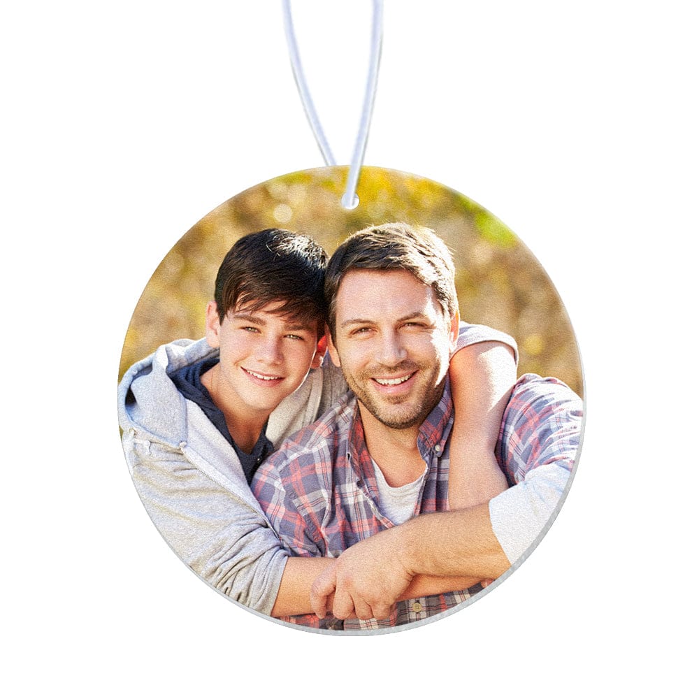 Custom Photo Round Air Fresheners Car Hanging Accessories Air Freshener for Decoration