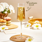 Personalized Bride and Groom Wedding Champagne Flutes Gift for Newlyweds