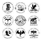 Custom Text Handheld Steel Stamp Seal - Personalized Marking Tool