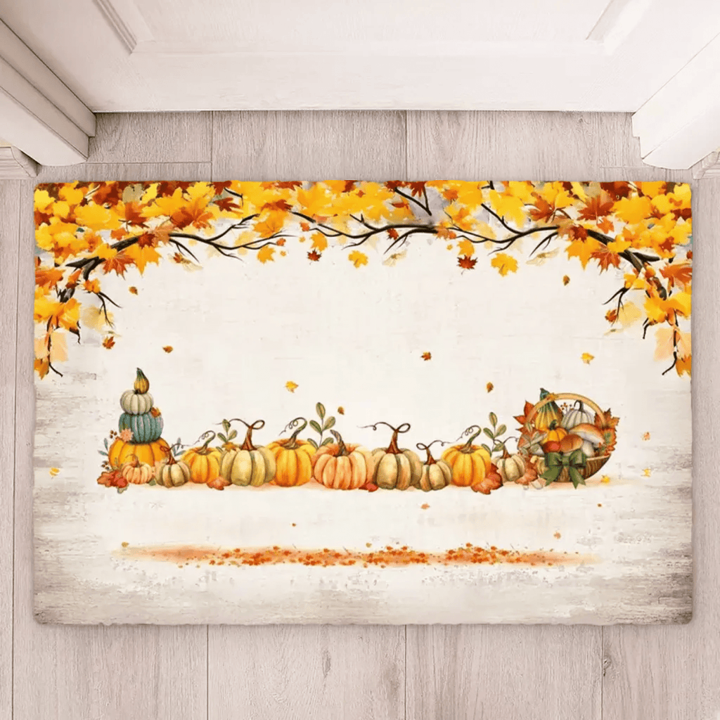 Fall Season Football Family Sitting Personalized Mat, Gift For Husband, Wife, Dad, MoM 707016 - D - DiyGiftly