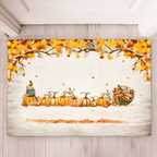 Fall Season Football Family Sitting Personalized Mat, Gift For Husband, Wife, Dad, MoM 707016 - D - DiyGiftly