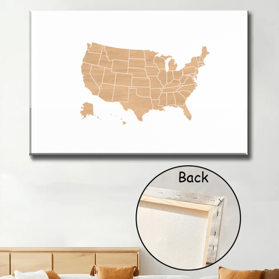 Family Close At Heart State Map - Personalized Poster 746002 - 746111 - DiyGiftly
