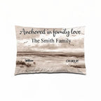 Family Forever Beach Design - Personalized Pillow 714449 - B - DiyGiftly