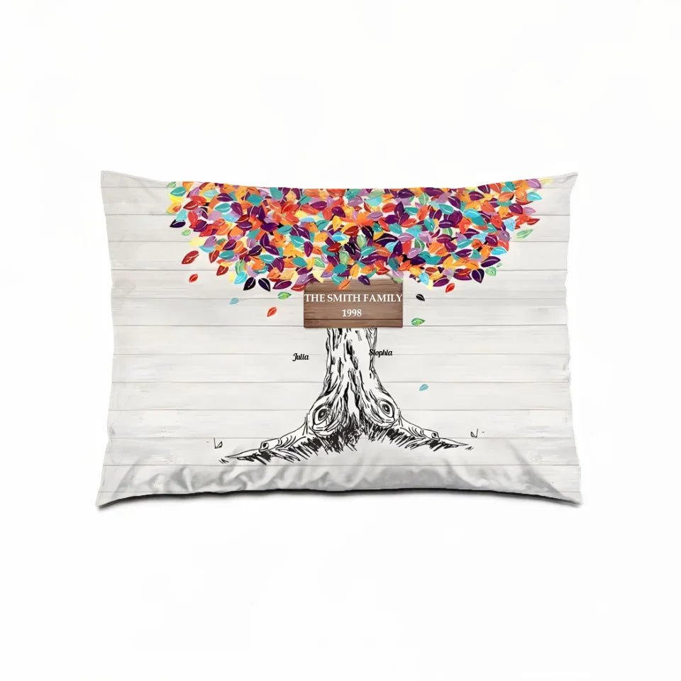 Family Like Branches On A Tree - Personalized Pillow 716554 - B - DiyGiftly