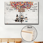 Family Like Branches On A Tree - Personalized Poster/Wrapped Canvas 714242 - 714606 - DiyGiftly