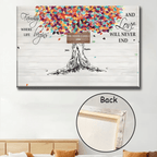 Family Like Branches On A Tree - Personalized Poster/Wrapped Canvas 714242 - 714606 - DiyGiftly
