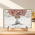 Family Like Branches On A Tree - Personalized Wooden Plaque 714242 - DiyGiftly