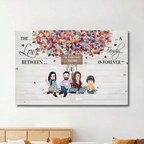 canvas personalized photo wooden christmas remembrance poster and canvas