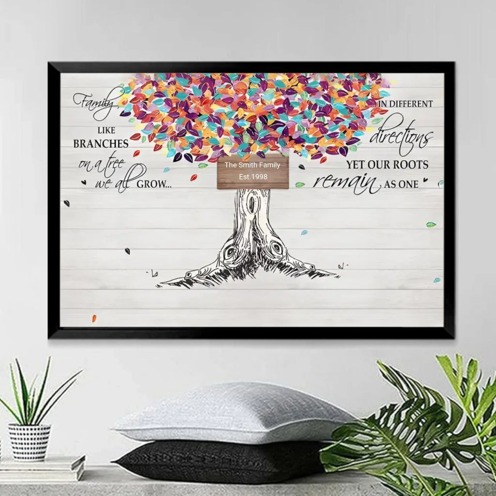 personalized photo canvas home remembrance poster and canvas